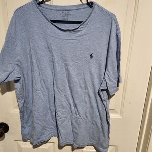 Polo Ralph Lauren men's short sleeve Blue shirt Casual Summer Golf Preppy XXL